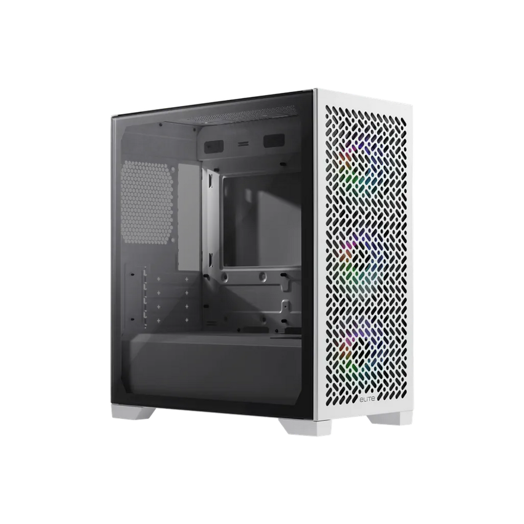 Cooler Master Elite 302, Mini Tower, PC, White, micro ATX, Mini-ITX, Steel, Gaming