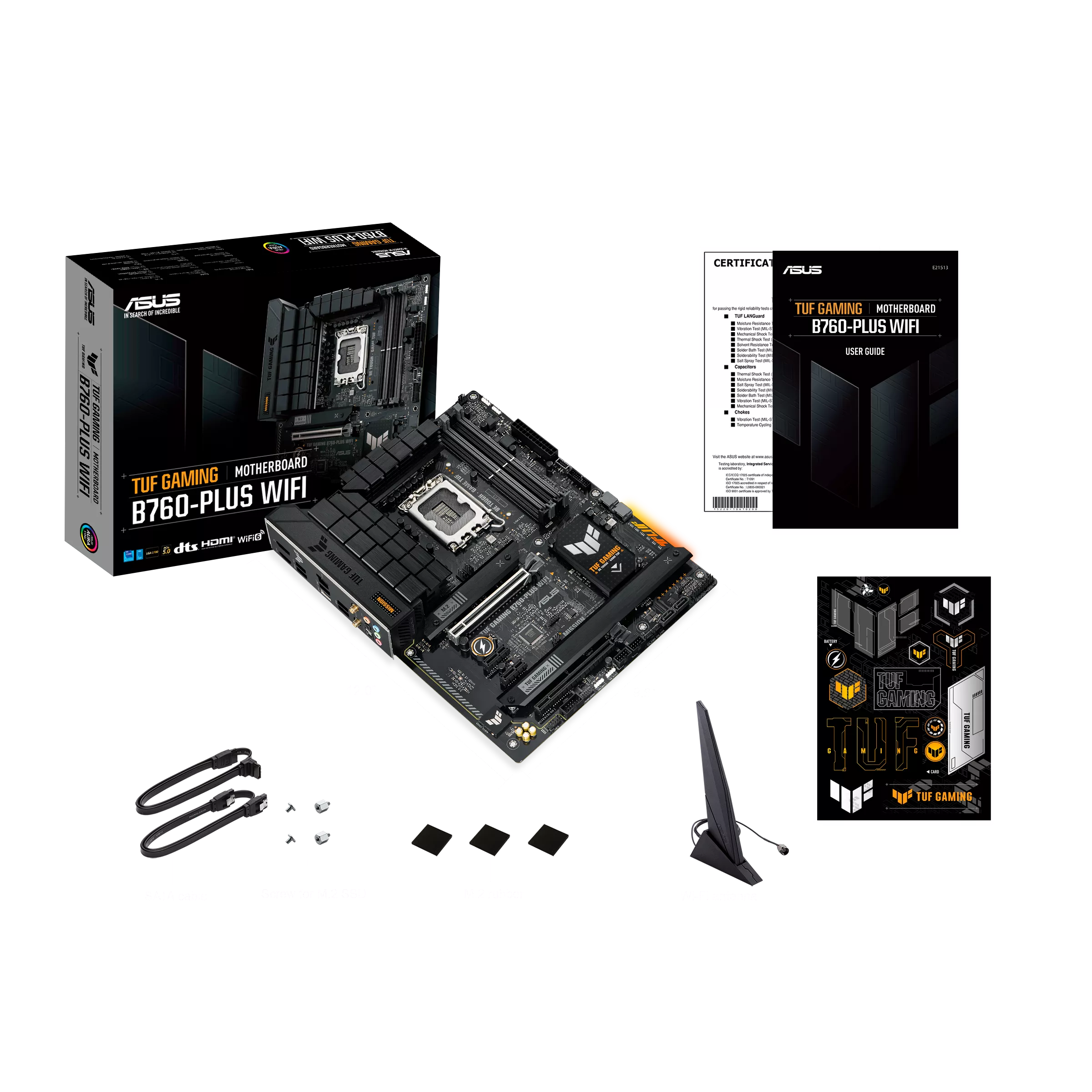 ASUS TUF GAMING B760‑PLUS WIFI