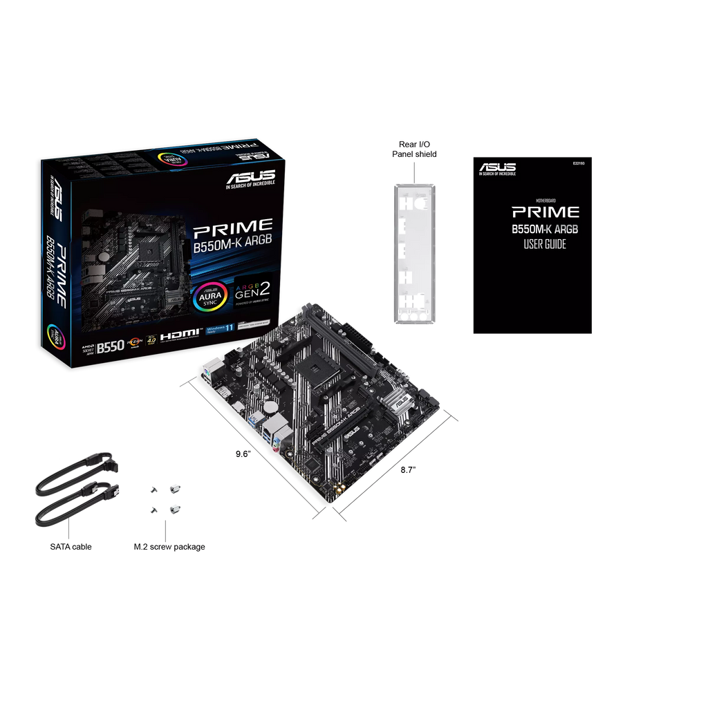 ASUS PRIME B550M-K ARGB