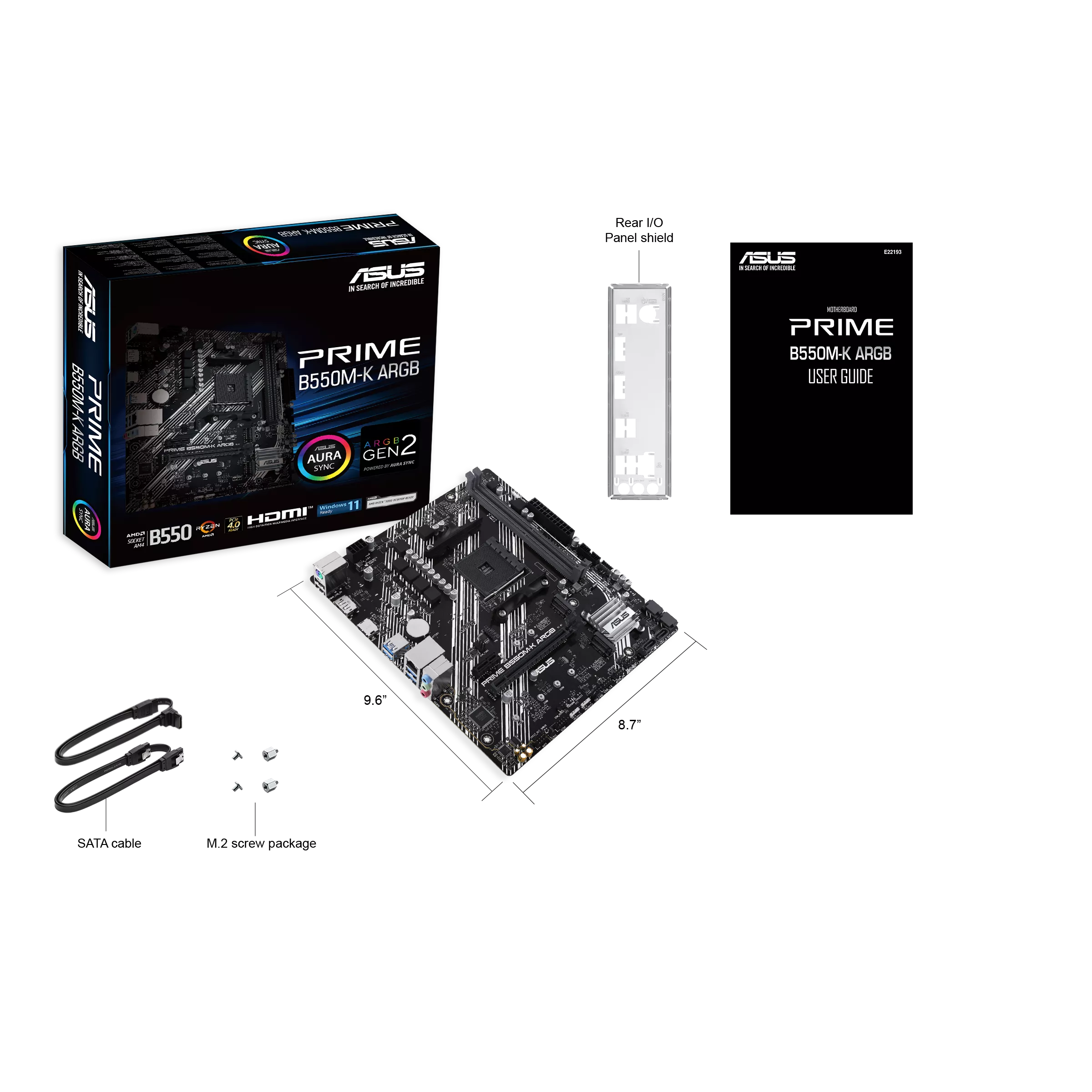 ASUS PRIME B550M-K ARGB