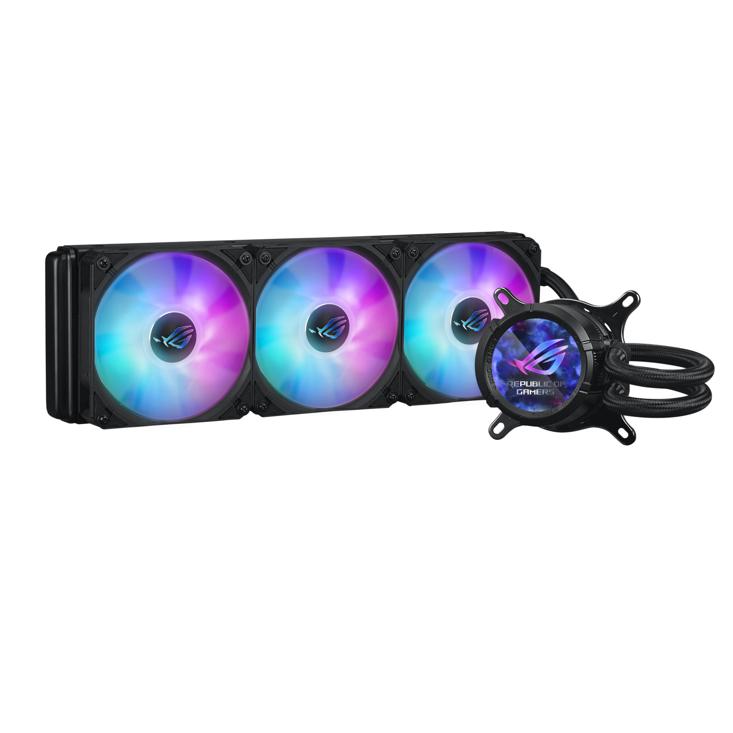 ASUS ROG STRIX LC III 360 ARGB LCD — Black