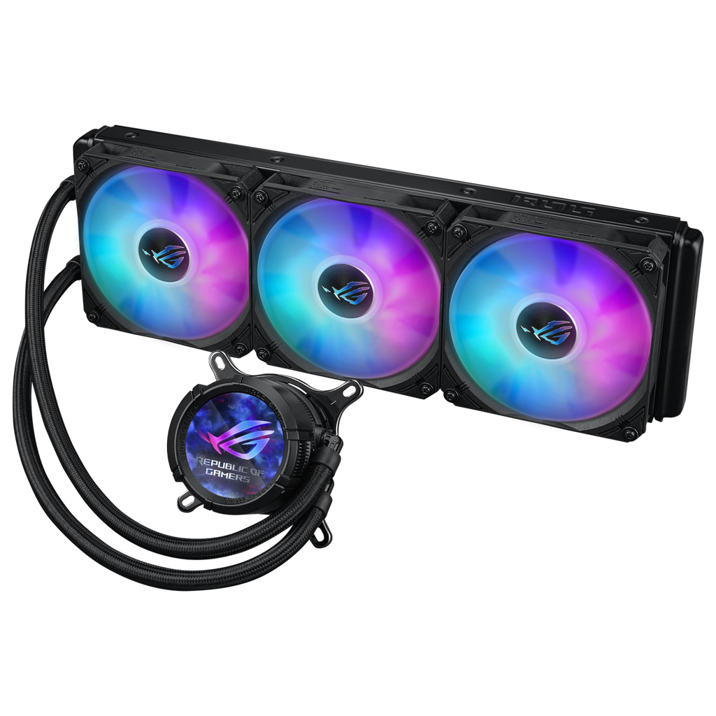 ASUS ROG STRIX LC III 360 ARGB LCD — Black