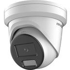 AcuSense 4MP turret 2.8mm lens 40m IR 120dB WDR F1.0 lens microphone 12VDC/POE