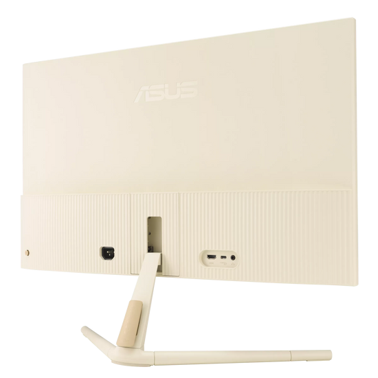 ASUS VU279CFE 27-inch Eye Care Gaming Monitor (Full HD, 1920 x 1080) Oat Milk - Mac Compatible - New