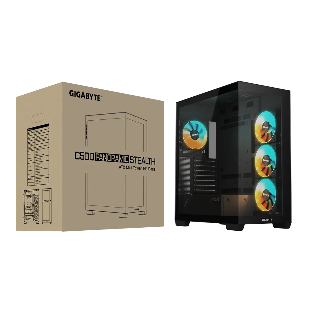 Gigabyte C500 Panoramic Stealth ATX Chassis