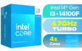 Intel® Core™ i3 processor 14100F 12M Cache, up to 4.70 GHz